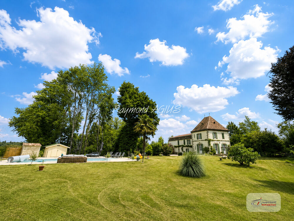 Domaine de Caractère avec Ancien Moulin et Berges Privatives, à Proximité de Saint-Émilion