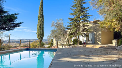   S�guret, Maison restaur�e avec vue exceptionnelle   109 m2, piscine, garage et atelier Maison - 4 pi�ce(s) - 109 m�