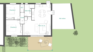  Maison � vendre 3 pi�ces 69 m�