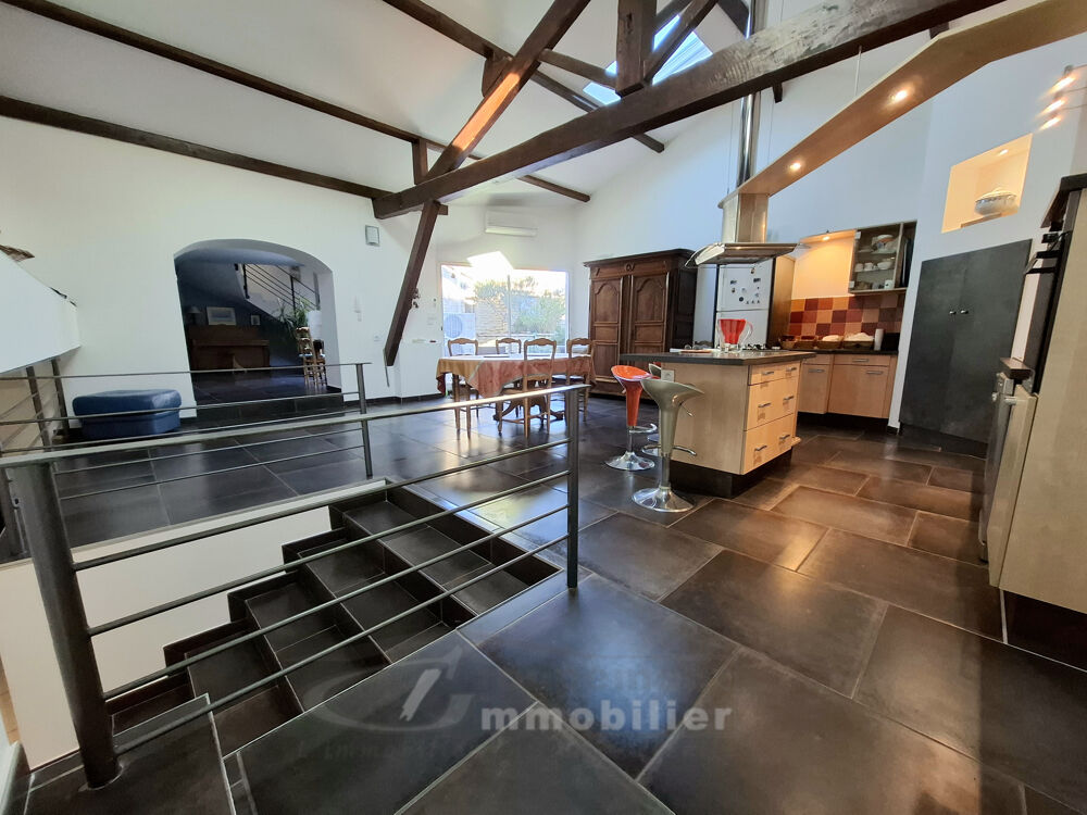 ROMANS SUR ISERE, LOFT MAISON ATYPIQUE 230 M2 TERRASSES DOUBLE GARAGE