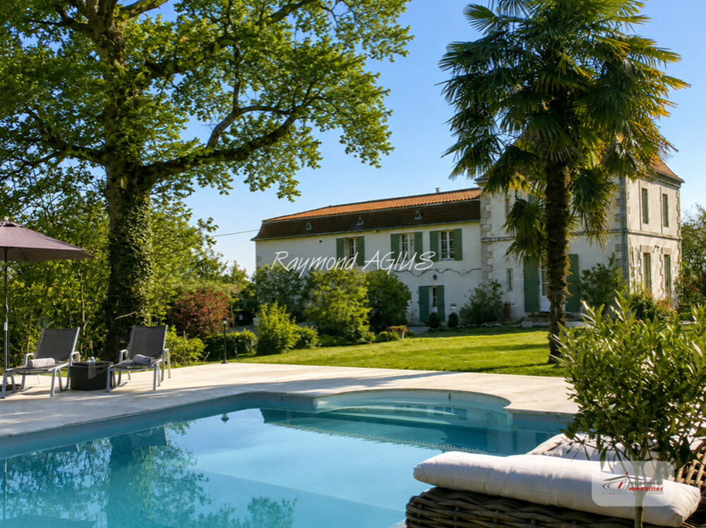 Domaine de Caractère avec Ancien Moulin et Berges Privatives, à Proximité de Saint-Émilion