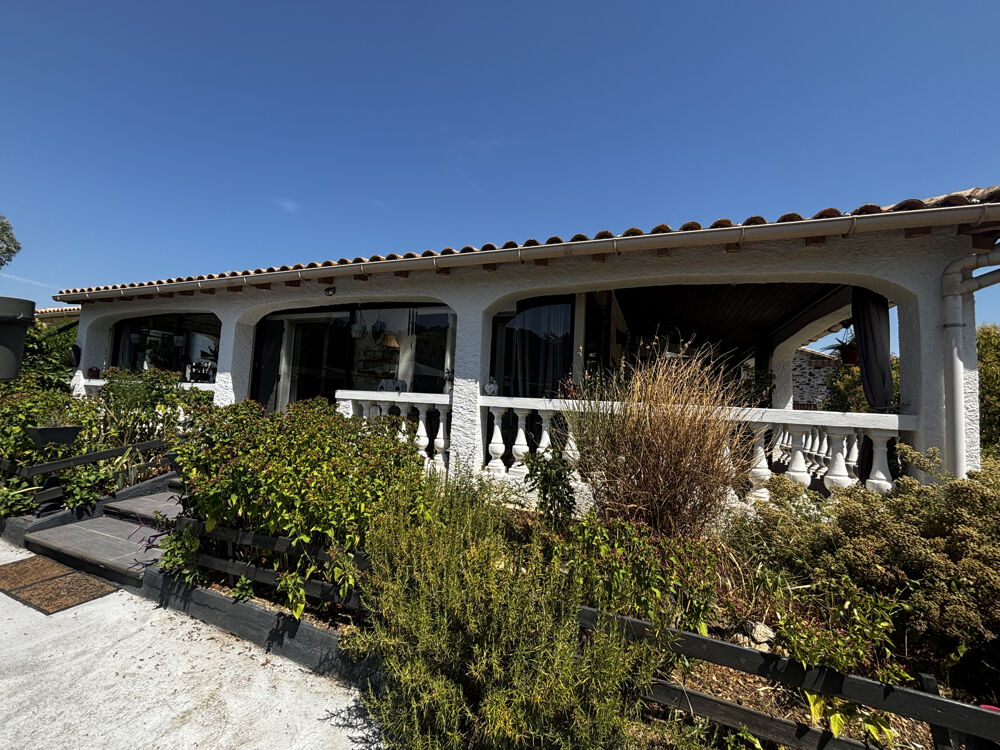 Vente Maison PROCHE PEZENAS -  MAISON INDEPENDANTE DE PLAIN PIED 3 CHAMBRES TERRAIN 1345M2 GRAND TERRAIN CLOS Nizas