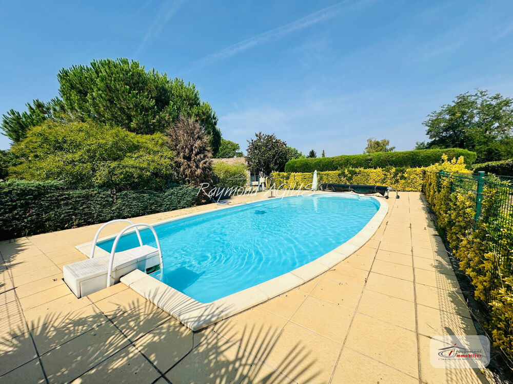 Magnifique maison de plain-pied de 4 chambres avec piscine à Saint-Pierre-d'Eyraud, près de Bergerac