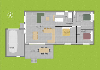  Maison � vendre 5 pi�ces 89 m�