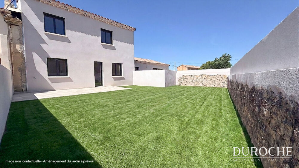 Maison neuve 115 m2 avec grande pièce de vie 57 m2, 3 chambres et suite parentale, plein sud à Camaret-sur-Aig