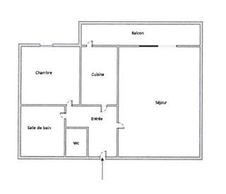  Appartement � vendre 2 pi�ces 48 m�