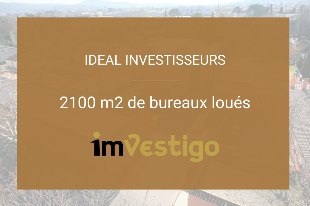   Ensemble de bureaux et entrepôts loués à Cuers 