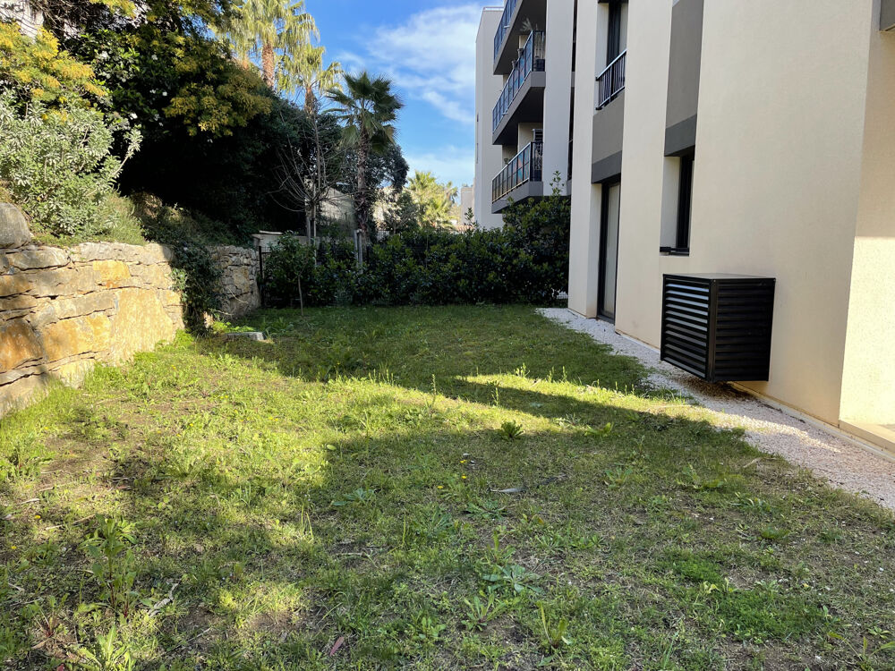 Vente Appartement HYERES OUEST- RESIDENCE RECENTE ET SECURISEE- APPARTEMENT T3  EN RE-DE-JARDIN - DOUBLE BOX Hyères