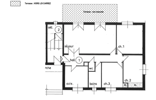  Appartement � vendre 4 pi�ces 83 m�