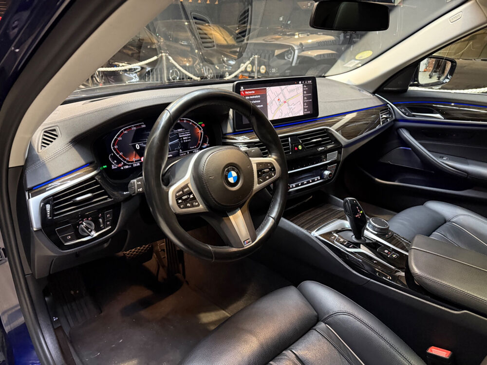 S&eacute;rie 5 540d TwinPower Turbo xDrive 340 ch BVA8 Luxury 2021 occasion 95310 Saint-Ouen-l'Aum&ocirc;ne