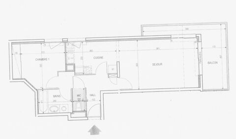  Appartement � louer 2 pi�ces 51 m�