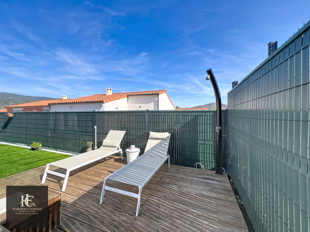 Belle maison récente avec piscine sur Vinça