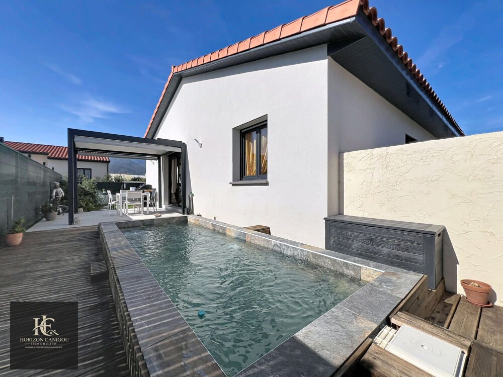 Belle maison récente avec piscine sur Vinça