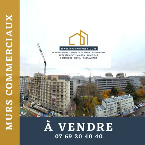 ATHIS-MONS 91200 - VENTE - MURS LOCAUX COMMERCIAUX- NEUF - 270m2 823307 91200 Athis mons
