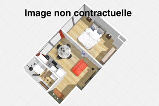  Appartement à vendre 2 pièces 