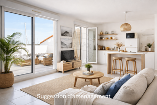  Appartement � vendre 3 pi�ces  Canet-en-roussillon