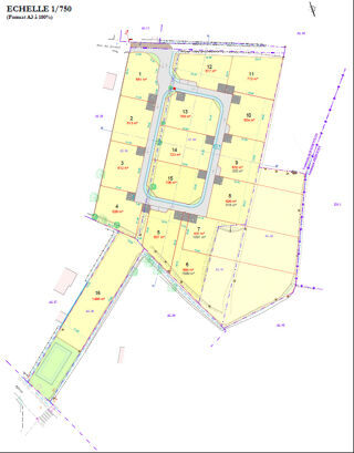  Terrain  vendre 550 m