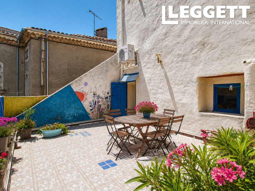 Vente Maison Charmante maison de village à Quarante avec terrasse plein sud au c?ur des remparts Quarante