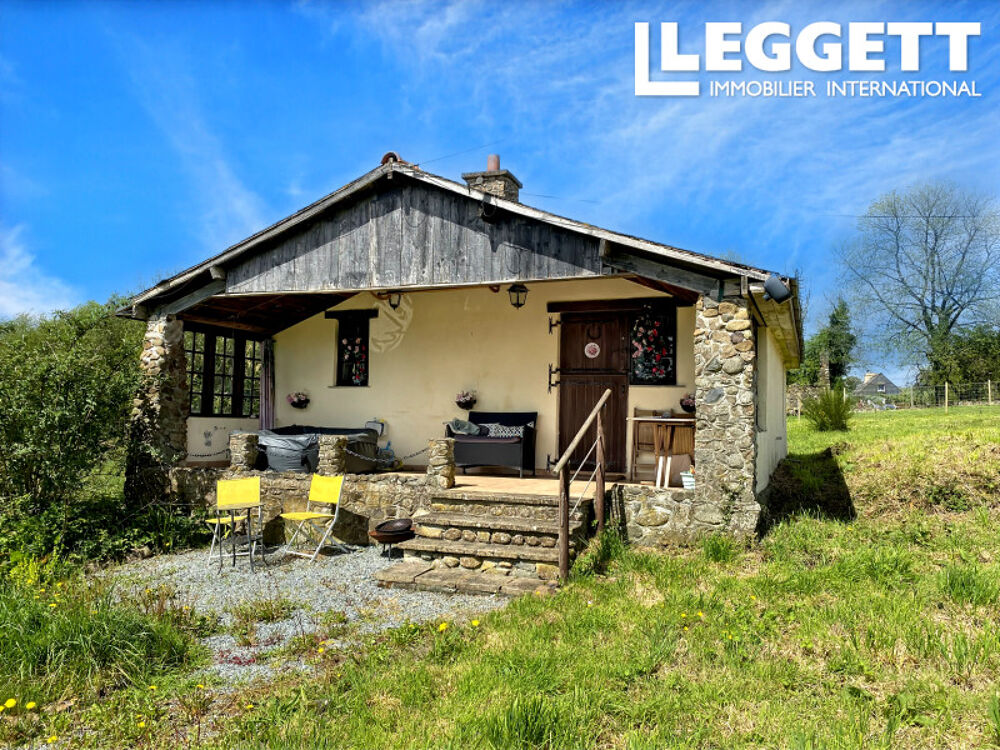 Charmante maison jumelée de 2 chambres avec gîte et grand terrain ? Lohuec