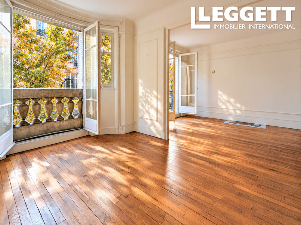 Vente Appartement PARIS 15e, Grenelle, Appartement lumineux de 73 M2, 4P (T4), balcon, Haussmann de charme ravalé avec ascenseur Paris 15