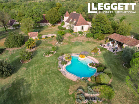   Rare domaine privé de 27 ha au c?ur du Quercy Maison - 11 pièce(s) - 302 m²