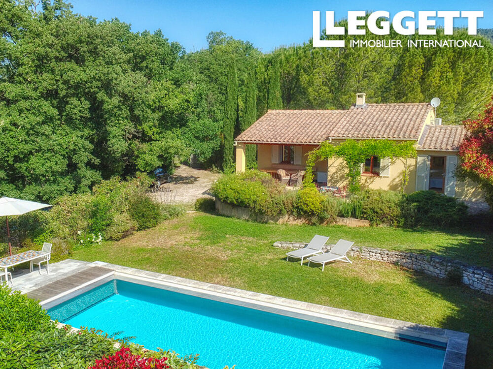 Vente Maison GARGAS, LUBERON ? Maison idéale avec vues panoramiques, piscine et jardin, proche nature et au calme Gargas