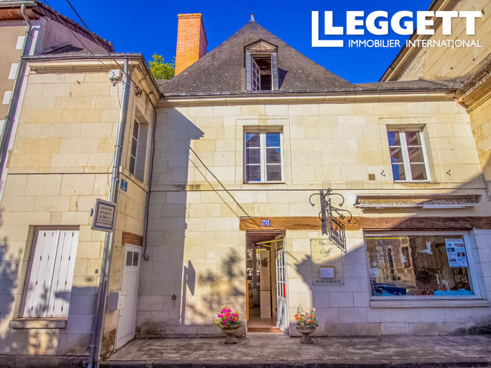 Vente Maison Un bâtiment à usage de commerce mais pouvant être transformé en maison intra-muros de Richelieu Richelieu