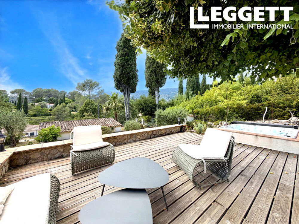 Charmante maison avec 3 chambres, bureau, piscine et vue dégagée, Peymeinade