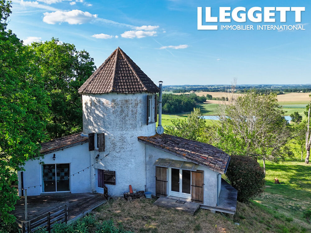 Vente Maison Ancien moulin en pierre rénové ? Cadre campagne avec vue Armillac