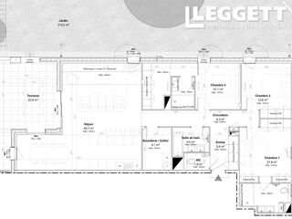  Appartement � vendre 4 pi�ces 133 m�