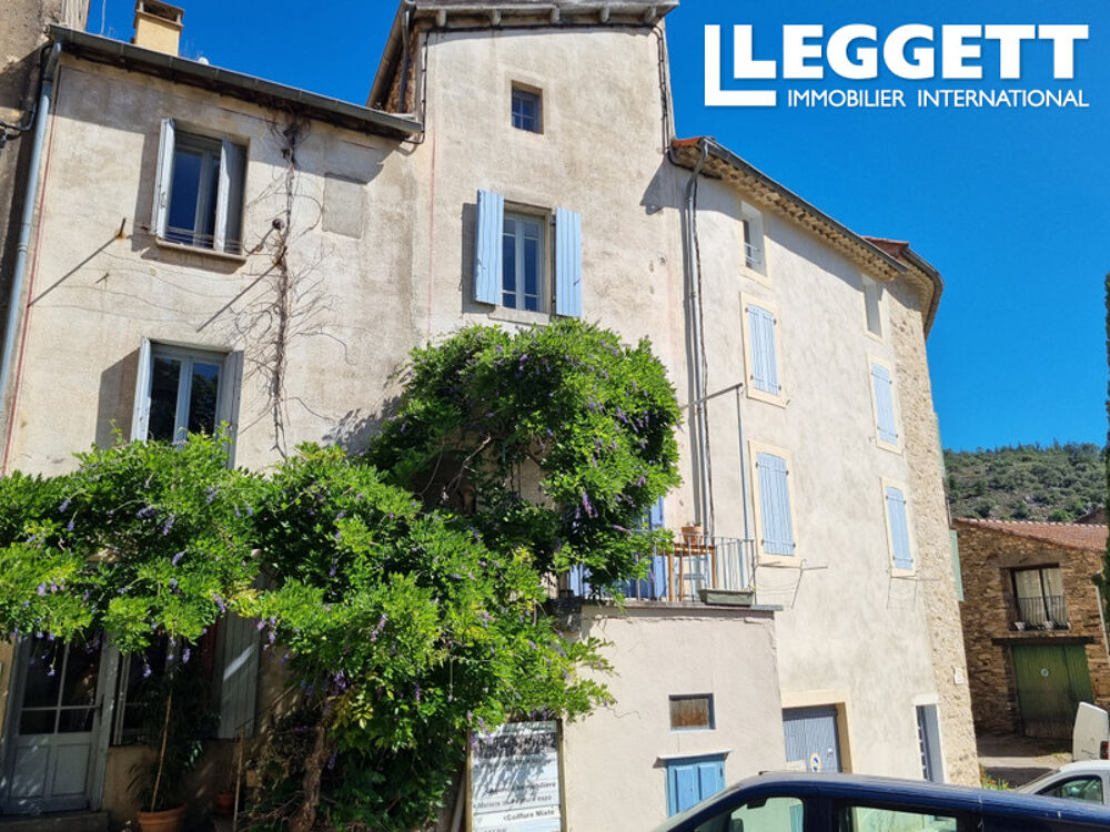 Maison de village de charme dans le coeur de Olargues avec 3 chambres, petite terrasse et cave