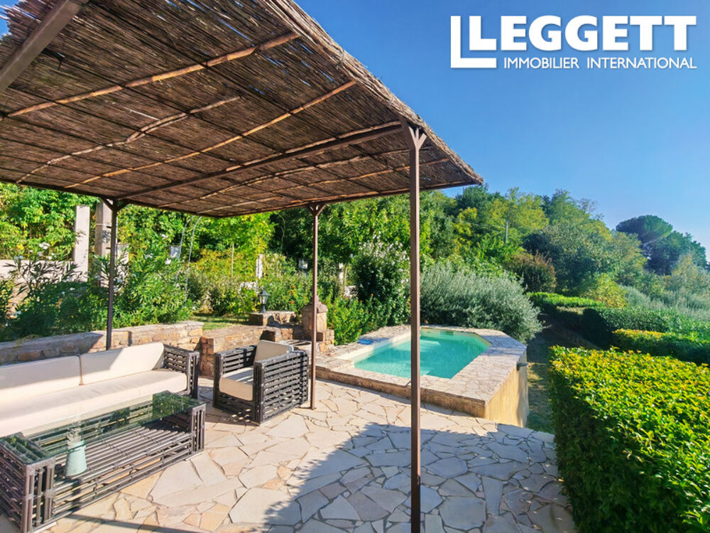 Vente Maison Magnifique Mas en pierre rénové par un architecte avec oliveraie et vue exceptionnelle près Uzès. UzÈs