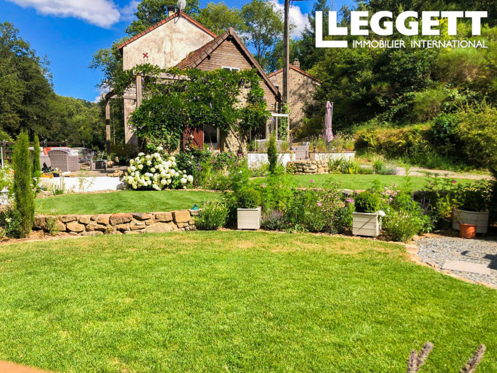 Vente Maison Jolie propriété (ancien moulin) : 3 maisons, grange, 5 chambres + 4 petites chambres / 5 sdb, gros potentiel Aubusson