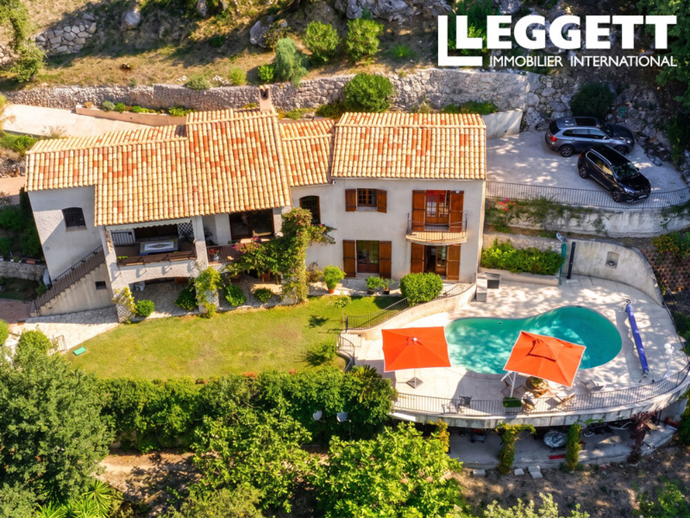 Villa Provençale proche Nice | Piscine chauffée | Vue dégagée | Fort potentiel B&B | À 20 min de l'aéroport