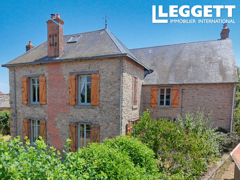 Maison de caractère en pierre, grands jardins attenants et grange