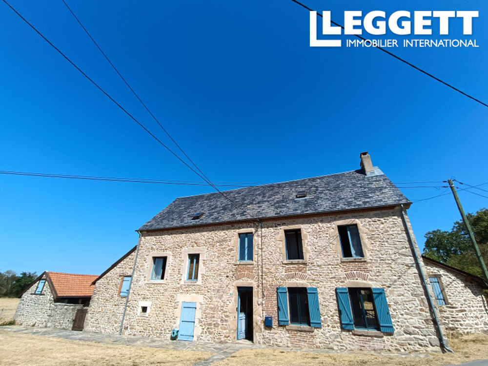 Maison de campagne + maison d'amis, granges, 4679 m² terrain, belle vue, hameau calme, proche commodités
