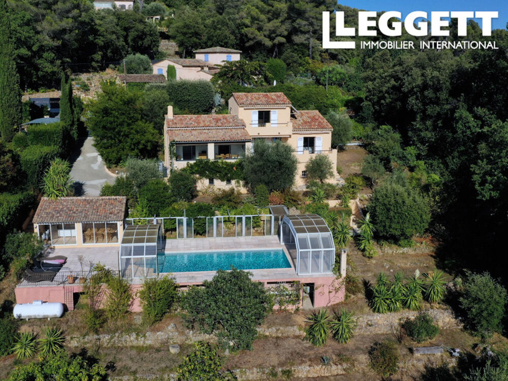 Vente Maison Cabris - Maison rénovée de 185 m², 4 chambres, piscine, vue panoramique et studio Cabris