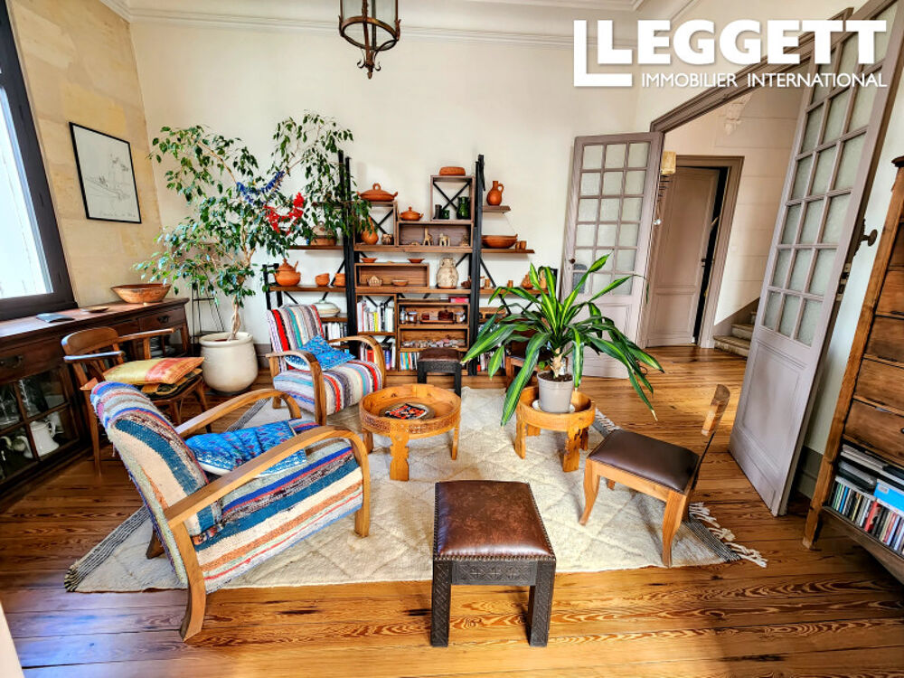 Vente Maison Maison de ville en pierre de caractère ? 178 m² ? 2 niveaux Bordeaux