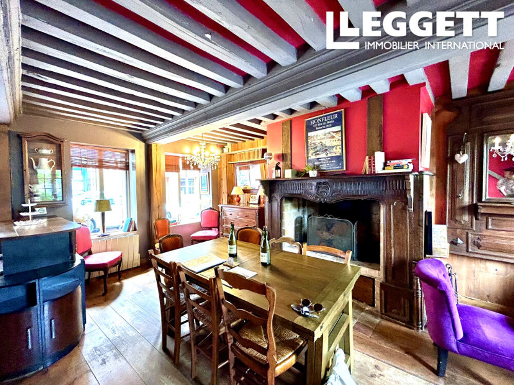 Vente Maison Élégante maison de caractère de 163 m² avec jardin clos et dépendance ? Centre historique de Honfleur Honfleur
