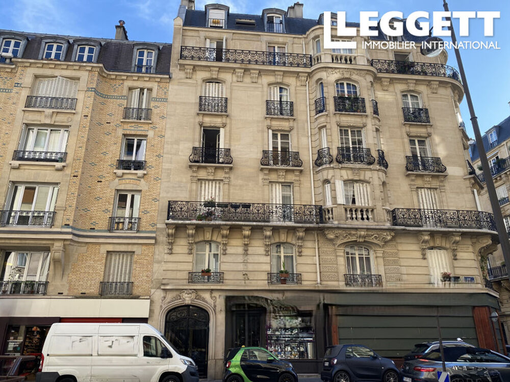 Vente Appartement Appartement d'une pièce dans un immeuble  haussmannien, dans Paris 16ème, au 6ème étage 2 accès dont ascenseur Paris 16