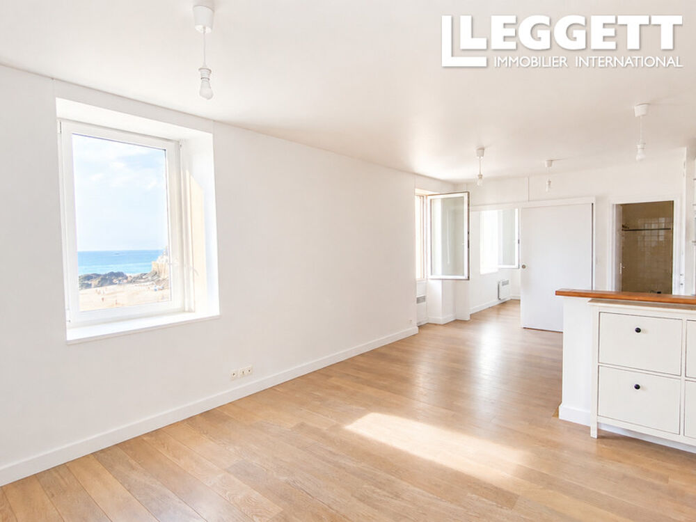 Vente Appartement Saint-Malo Rochebonne | Superbe 3 pièces Vue Mer | 3e étage | Calme  et en Parfait état Saint-malo