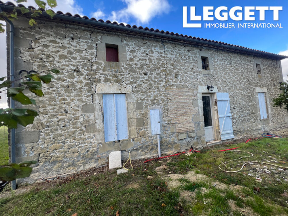 Vente Maison VUES ! Beau projet de rénovation à finaliser, en bordure d?un village et proche de la bastide d?Eymet Saint-colomb-de-lauzun