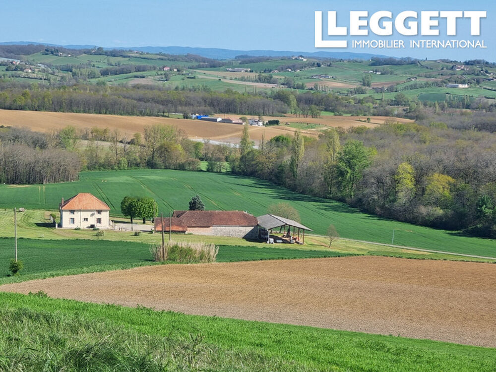 Vente Maison Vue panoramique, aucun voisin proche ! Maison de Maître 1930 rénovée, dépendances, sur 2 ha de terrain Castelnau montratier-sainte alauzie
