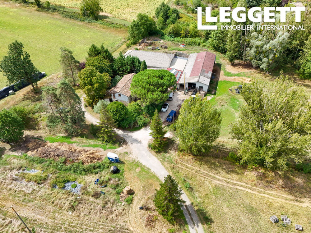 Vente Maison Propriété de campagne avec 12 ha, maison en pierre, bâtiments agricoles et nombreuses possibilités de projets Saint-nazaire-de-valentane