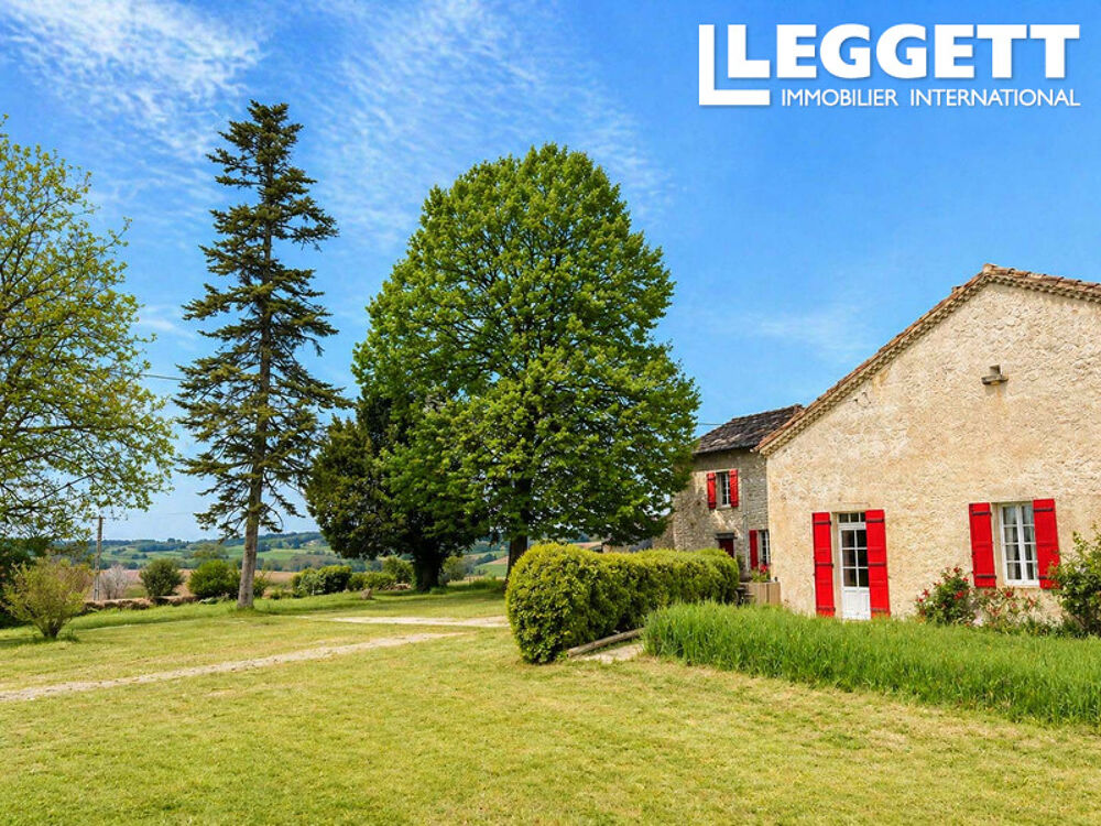 Vente Maison Propriété en pierre avec gîte, dépendances, 1,4 ha et vue Pyrénées, proche Montréal-du-Gers MontrÉal