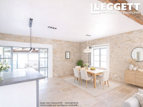   �l�gant appartement de 106 m� dans Maison de Ma�tre r�nov�e avec piscine commune dans le Minervois, Olonzac Appartement - 5 pi�ce(s) - 103 m�