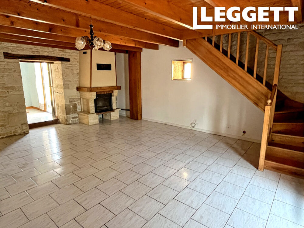 Vente Maison Charmante maison  en pierre  - mitoyenne -  2 chambres - dépendance - à proximité de Ruffec CourcÔme