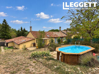 Vente Maison Bâtisse de caractère avec gite indépendant et piscine sur un terrain de 2.6 hectares! Saint-jory-las-bloux