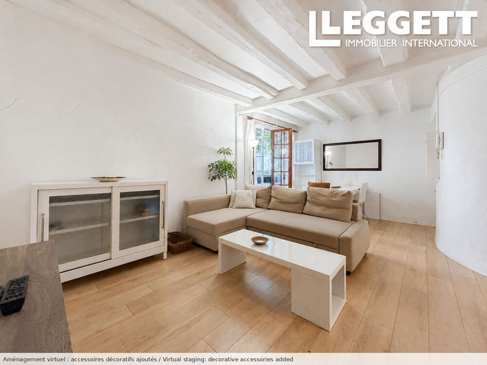 Vente Appartement Paris 5e ? Appartement 2 pièces de caractère au calme sur cour Paris 5