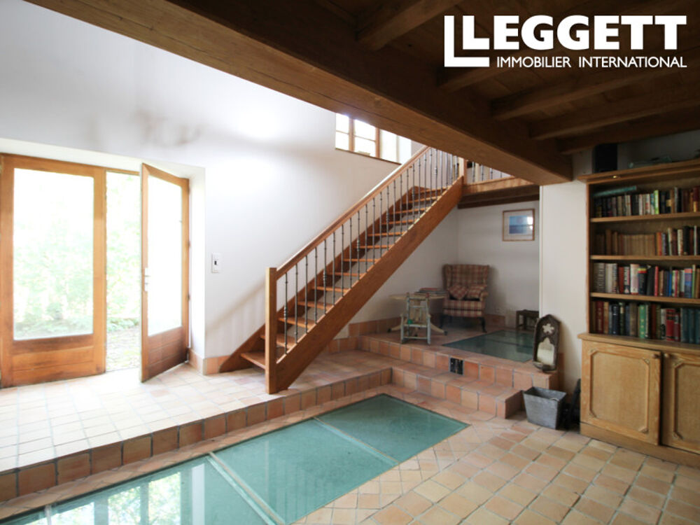 Vente Moulin Moulin de caractère avec 9 chambres, maison d?amis, piscine, jardin et près d?un hectare au calme CressÉ